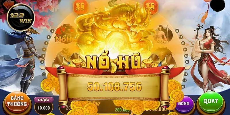 Trải nghiệm bùng nổ cùng nổ hũ 123win